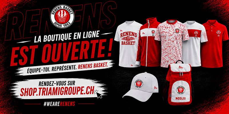 Le boutique en ligne est ouverte